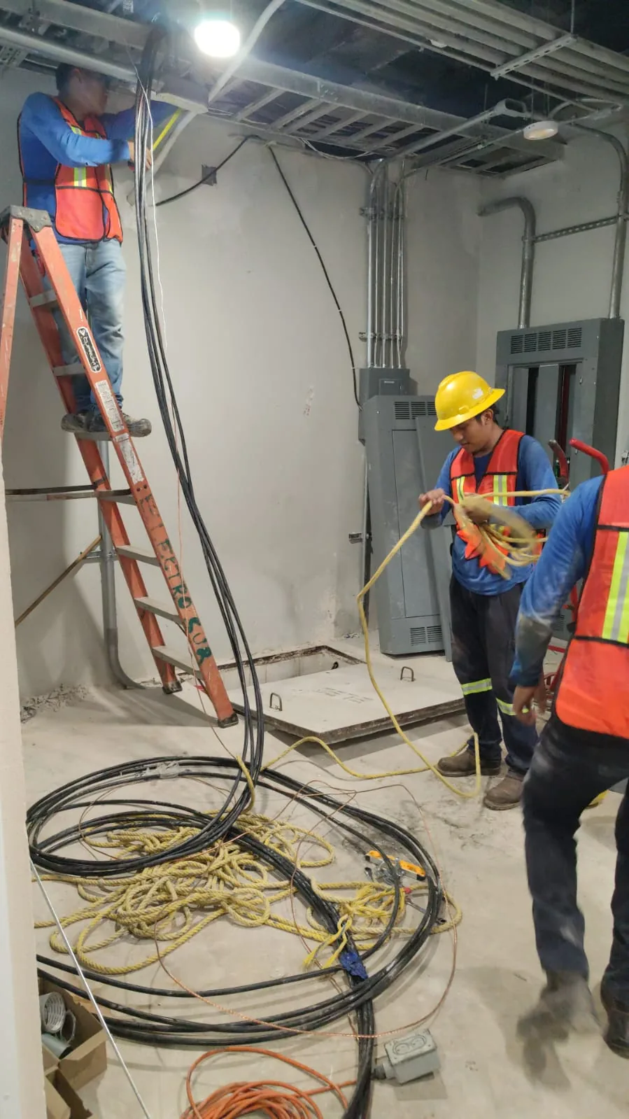 Componente eléctrico instalado